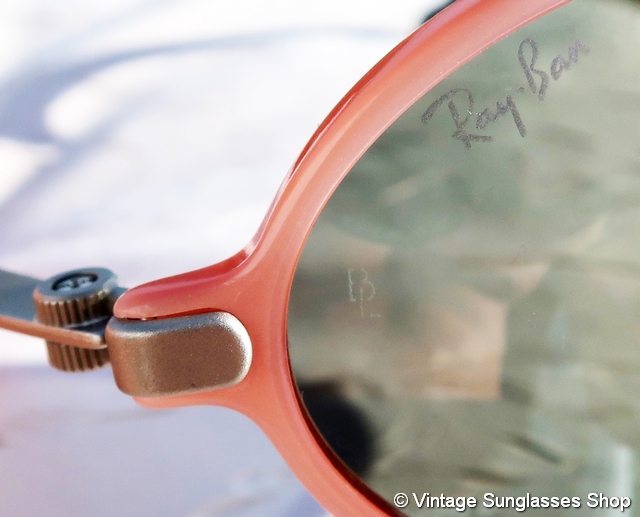 Ray-Ban Orbs Combo Oval Pink Sunglasses display picture 1