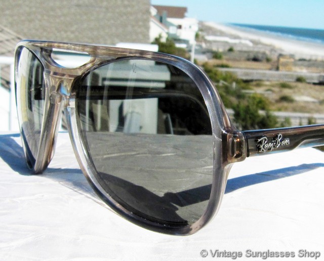 Ray-Ban Powderhorn Gray Sunglasses