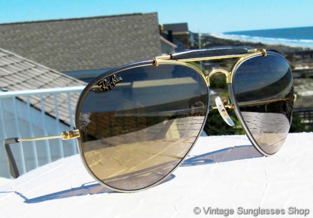 Ray-Ban Precious Metals Outdoorsman II Mirrored Sunglasses