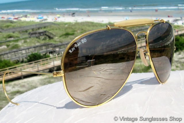 Ray-Ban RB-50 Type III Ultra Deep Groove Outdoorsman Sunglasses