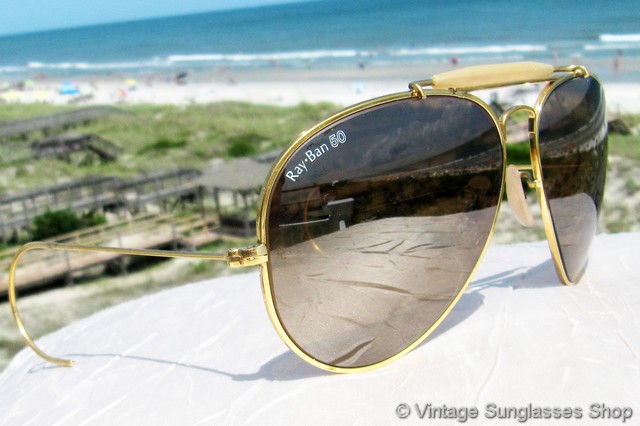 Ray-Ban RB-50 Type III Ultra Deep Groove Outdoorsman Sunglasses
