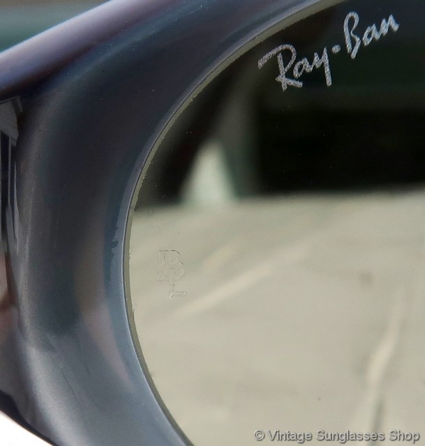 Vintage Ray-Ban Black and blue ice Round Sunglasses. W2790 Ray-Ban W2790 Rituals Blue Ice Sunglasses main image 4