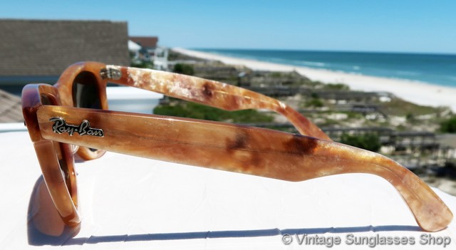 Ray-Ban W0888 Wayfarer Limited Blond Frost Sunglasses display picture 3