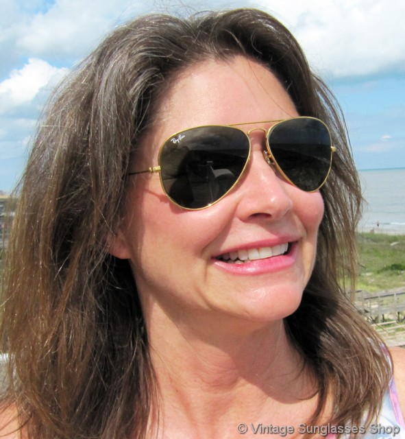 58mm aviator sunglasses