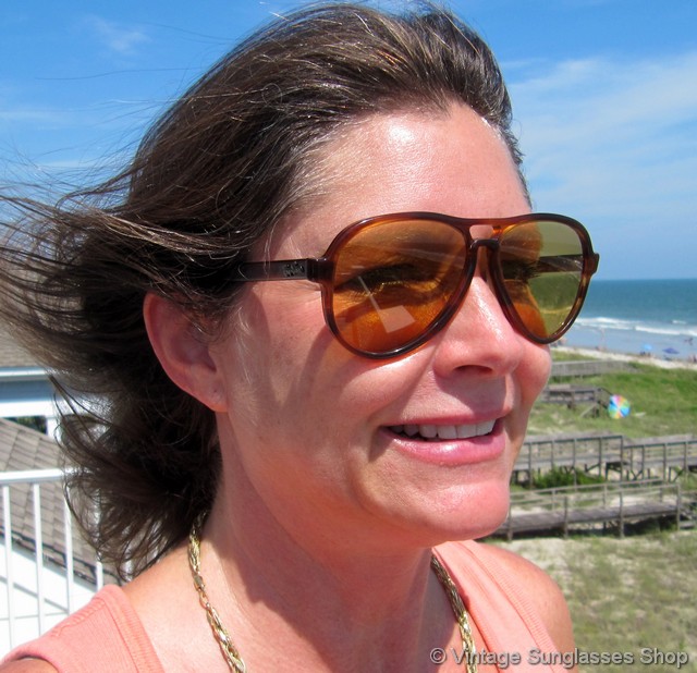 Ray-Ban Vagabond Ambermatic Sunglasses display picture 3