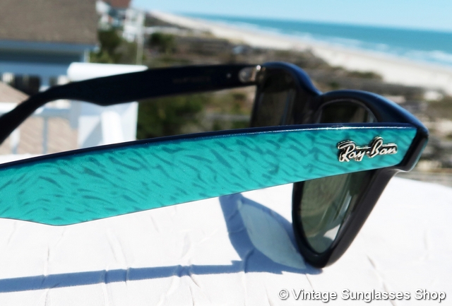 Ruespari Wayfarer Stylish Teal Sunglasses Ray-Ban W0522 Wayfarer Street Neat Sunglasses main image 3