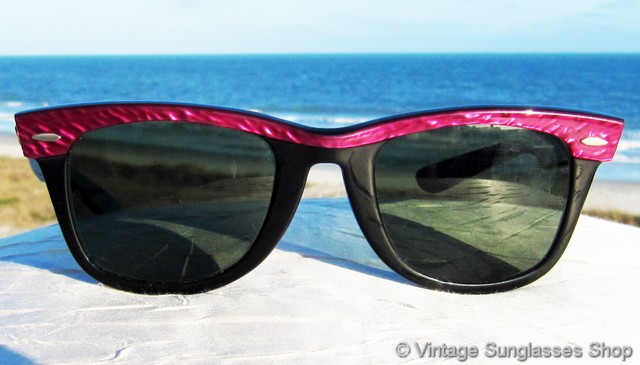 Ray-Ban W0523 Wayfarer Street Neat Amethyst Sunglasses display picture 3