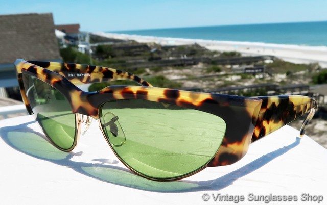 Ray-Ban W1298 Onyx Yellow Tortoise Shell Sunglasses