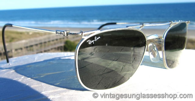 ray ban metal square sunglasses