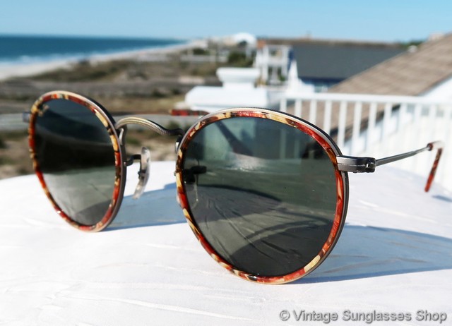 vintage ray ban tortoise shell sunglasses