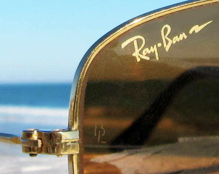 希少Vintage B&L RayBan CHROMAX OUTDOORSMAN B-20ドライビング専用レンズ運転サングラス クロマックスUSA製ボシュロム アメリカ金ゴールド