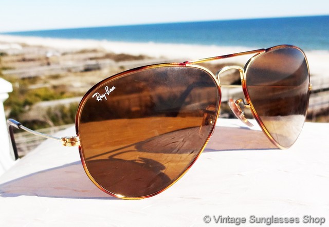 ray ban tortuga aviator