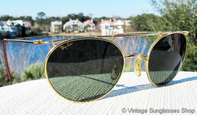 spoon radical Astonishment Ray-Ban W1761 Deco Metals Round Sunglasses