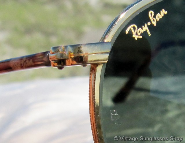 Ray-Ban W1857 XSAR B&L USA Vintage Sunglasses BL G15 Rare Gold Frame Collectors Ray-Ban W1857 Arista Classic Collection Sunglasses main image 2