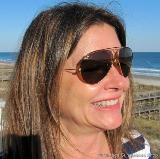 58mm aviator sunglasses