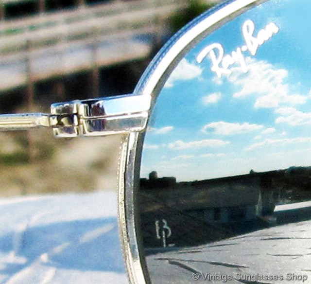 Ray-Ban W2248 Classic Metals G-31 Mirrored Sunglasses display picture 2