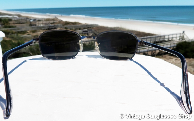 Ray-Ban Bausch + Lomb sunglasses W2320 vintage Silver metallic/plastic mens Ray-Ban W2320 Sidestreet G-31 Mirrored Sunglasses main image 4