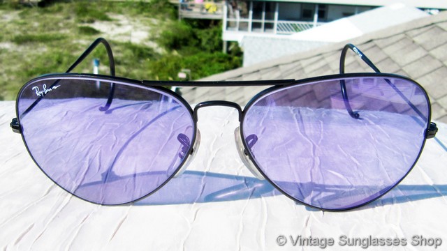 purple ray bans