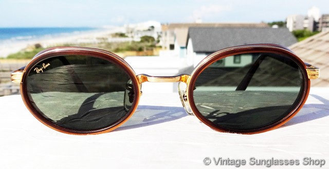 B&L/RayBan レイバン/サングラス/W2814 OYBK/ゴールド×ブラウン/02206 サングラス⁄CML⁄GRN⁄メンズ⁄W2814⁄B\u0026L社製⁄ボシュロム⁄レイバン