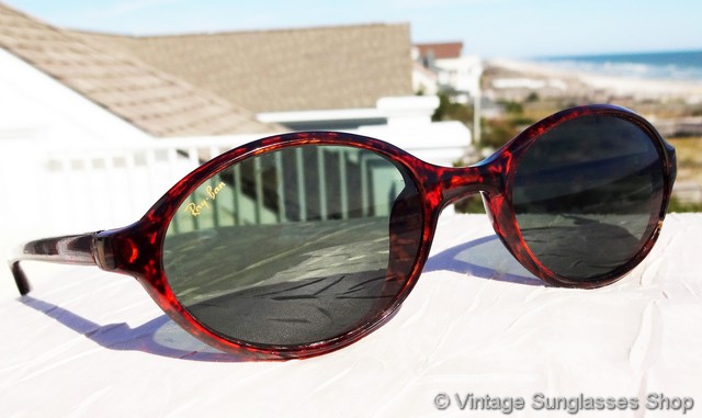 ray ban red tortoise