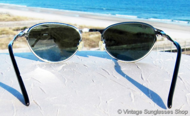 Ray-Ban W2843 Highstreet Tea Cup Slim Oval Metal Sunglasses Sunglasses Ray Ban Highstreet Tea Cup Last USA B&L Ray Ban  main image 3