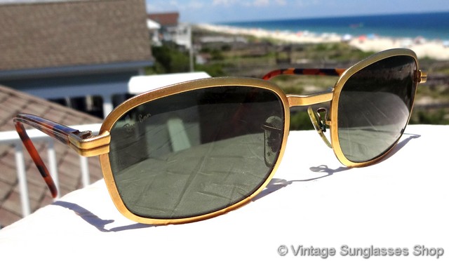 Ray-Ban W2849 Sidestreet 1998 Metal Square Sunglasses display picture 1
