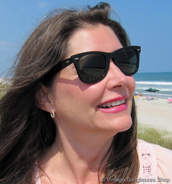 black ray bans wayfarer