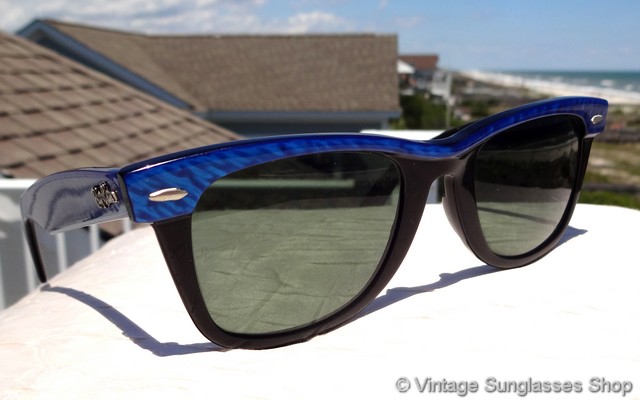 Ray-Ban L1723 Wayfarer Street Neat Electric Blue Sunglasses