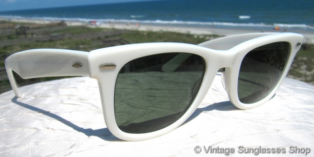 Ray-Ban White Wayfarer Sunglasses