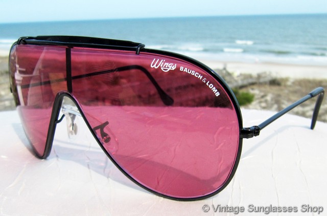 ray ban wings vintage