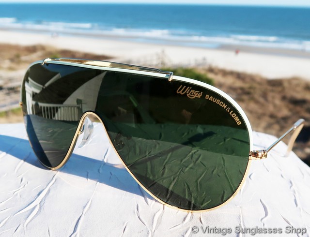 ray ban wings vintage