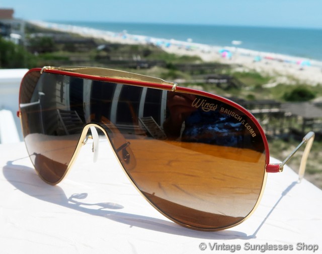 Ray-Ban Wings Flying Colors Red Double Gradient Mirror Sunglasses