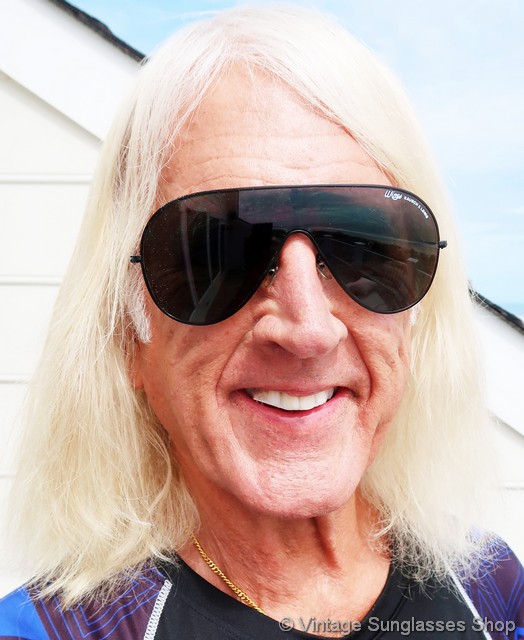 ray ban wings on face