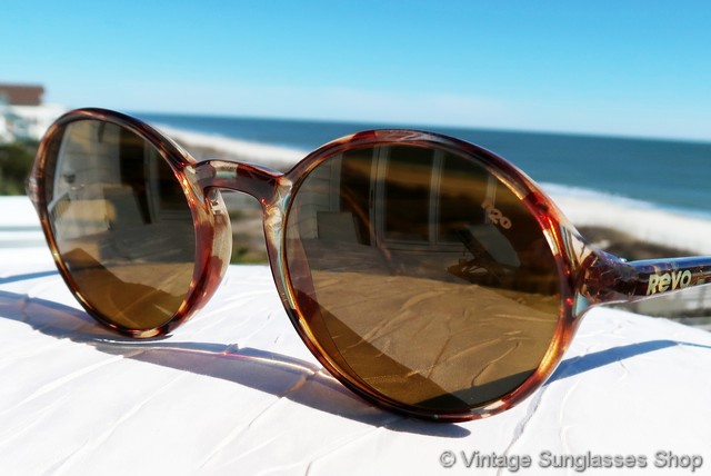 Revo 1005 008 Hero Yellow Tortoise H20 Sunglasses display picture 3