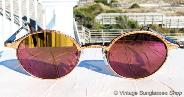 Vintage Aurora Borealis Copper Sunglasses Oakley behave sunglasses copper - Gem main image 3