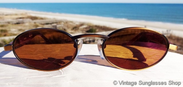 Vintage Rare REVO 1130 Oval Sunglasses Brown Tortoise Frame Made In Italy 90s Revo | Accessories | Vintage Rare Revo 13 Oval Sunglasses  main image 3