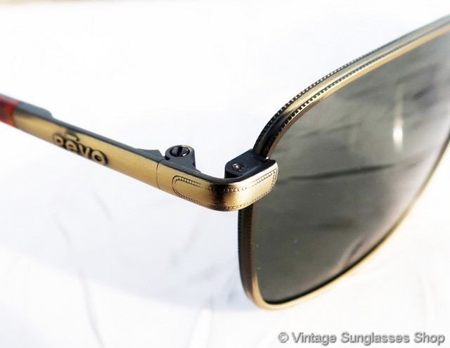 Revo 1206 010 Antique Gold and Tortoise sunglasses Vintage Revo 967/010 Brown Antique Gold Sunglasses Frame  main image 4