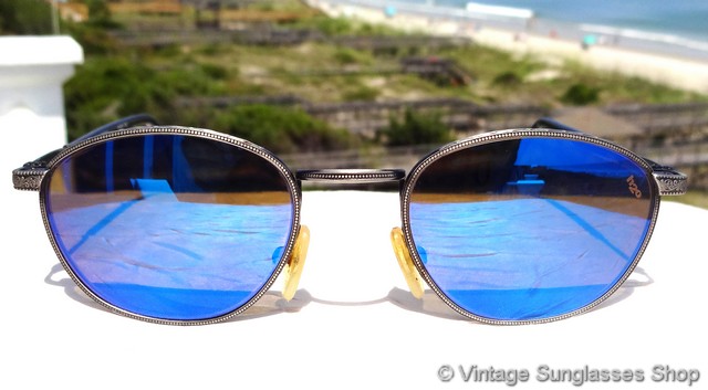 Vintage Revo 1208 Sunglasses for sale REVO, Italy 1208/011 Tiburon Sunglasses, Pewter metal  main image 2