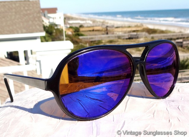 Revo Venture Aviator 1st Gen Blue Mirror Sunglasses