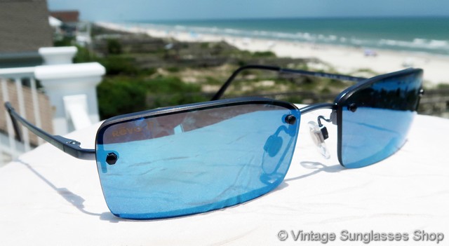 Revo 3033 084 9X Stealth Mirror Polarized Sunglasses display picture 1