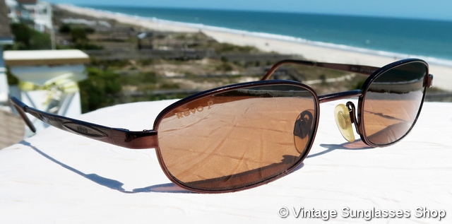 thumbnail image 2 of REVO Conrad S Chrome Aviator Sunglasses - Polarized Blue Water Lens, UV400, Men's 2 of 6