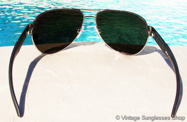 Revo 3072 080 Black Mirror H20 Aviator Sunglasses display picture 3