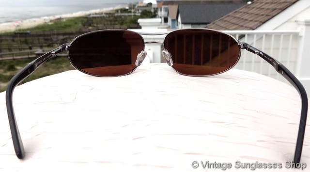 Revo RE 3073 Vintage Polarized Sunglasses Revo 3073 096 J4 Top Gradient Mirror H2O Sunglasses main image 2