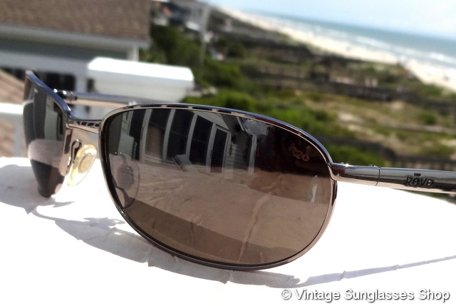 Vintage Revo 3071 080/J7 Gunmetal Polarized Sunglasses Made In Italy Pre-1998 Vintage Revo 3071 080/J7 Gunmetal Polarized Sunglasses Made  main image 4