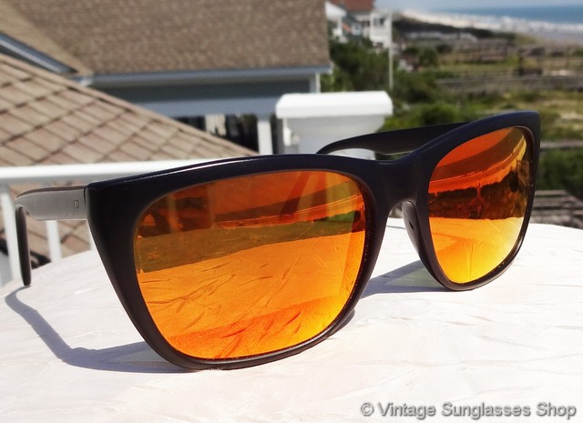 Revo 750 008 Sixties Orange Mirror Sunglasses