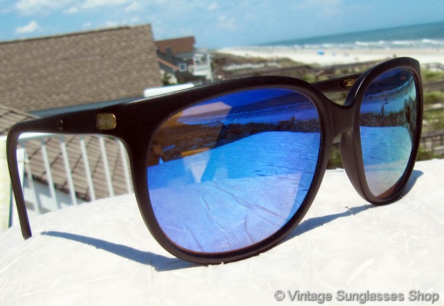 Revo 850 001 Grand Classic Blue Mirror Sunglasses