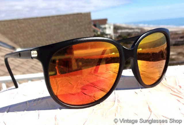 Revo 850 001 Grand Classic Orange Mirror Sunglasses