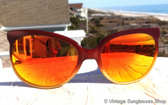 Revo 850 Grand Classic Orange Mirror Sunglasses