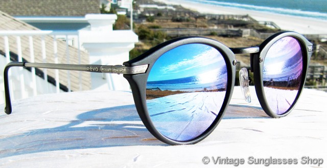Revo 953 001 Circle Executive Stealth Mirror Sunglasses display picture 2