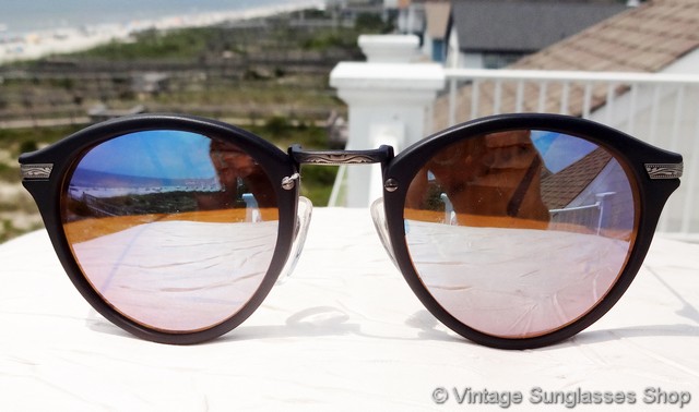 Revo 953 001 Circle Executive Stealth Mirror Sunglasses display picture 1
